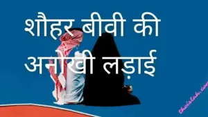 शौहर बीवी की अनोखी लड़ाई | Shohar Biwi Ki Anokhi Ladai