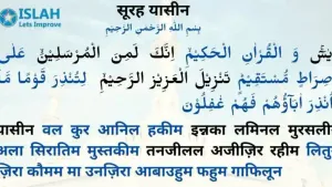 हर मुसलमान जान ले सूरह यासीन की फ़ज़ीलत और बरकतें