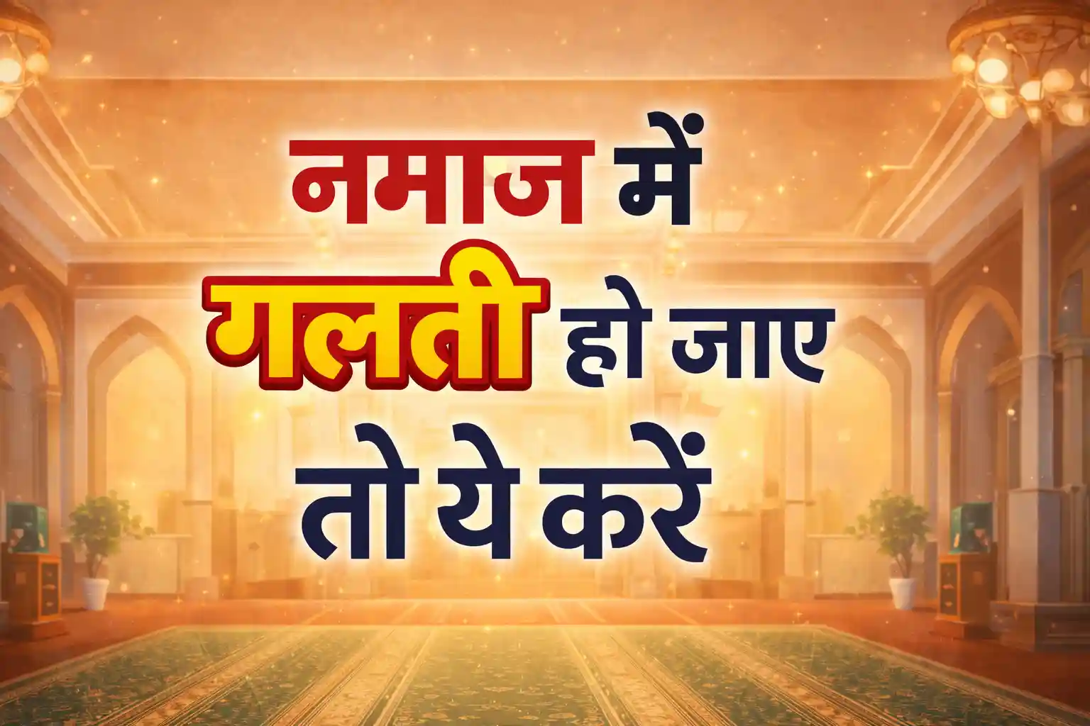 Namaz Me Galti Ho Jaye To Kya Kare | सज्दा सहू का तरीका और दुआ (Step by Step)